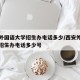 西安外国语大学招生办电话多少/西安外国语大学招生办电话多少号